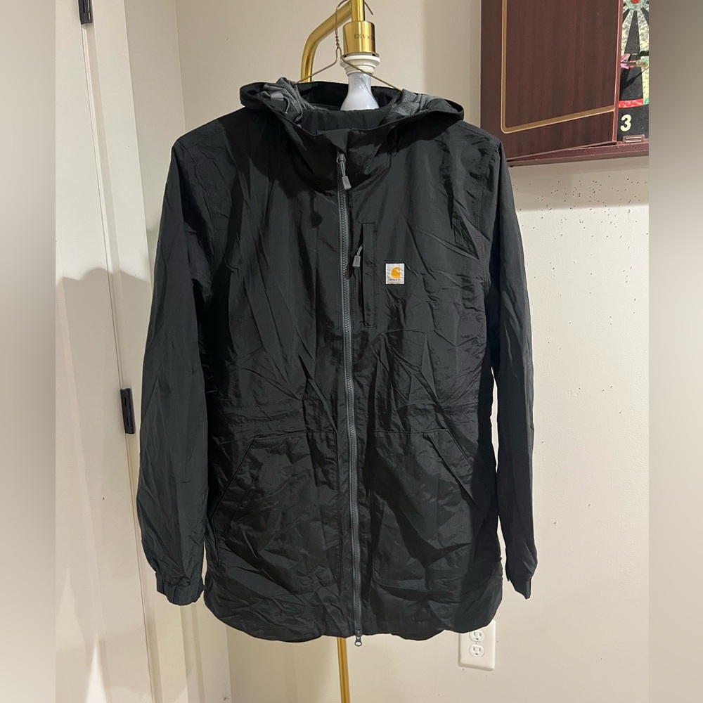 Carhartt Women’s Rain Defender Jacket NWOT RELAXED FIT LIGHWEIGHT RAIN JACKET L